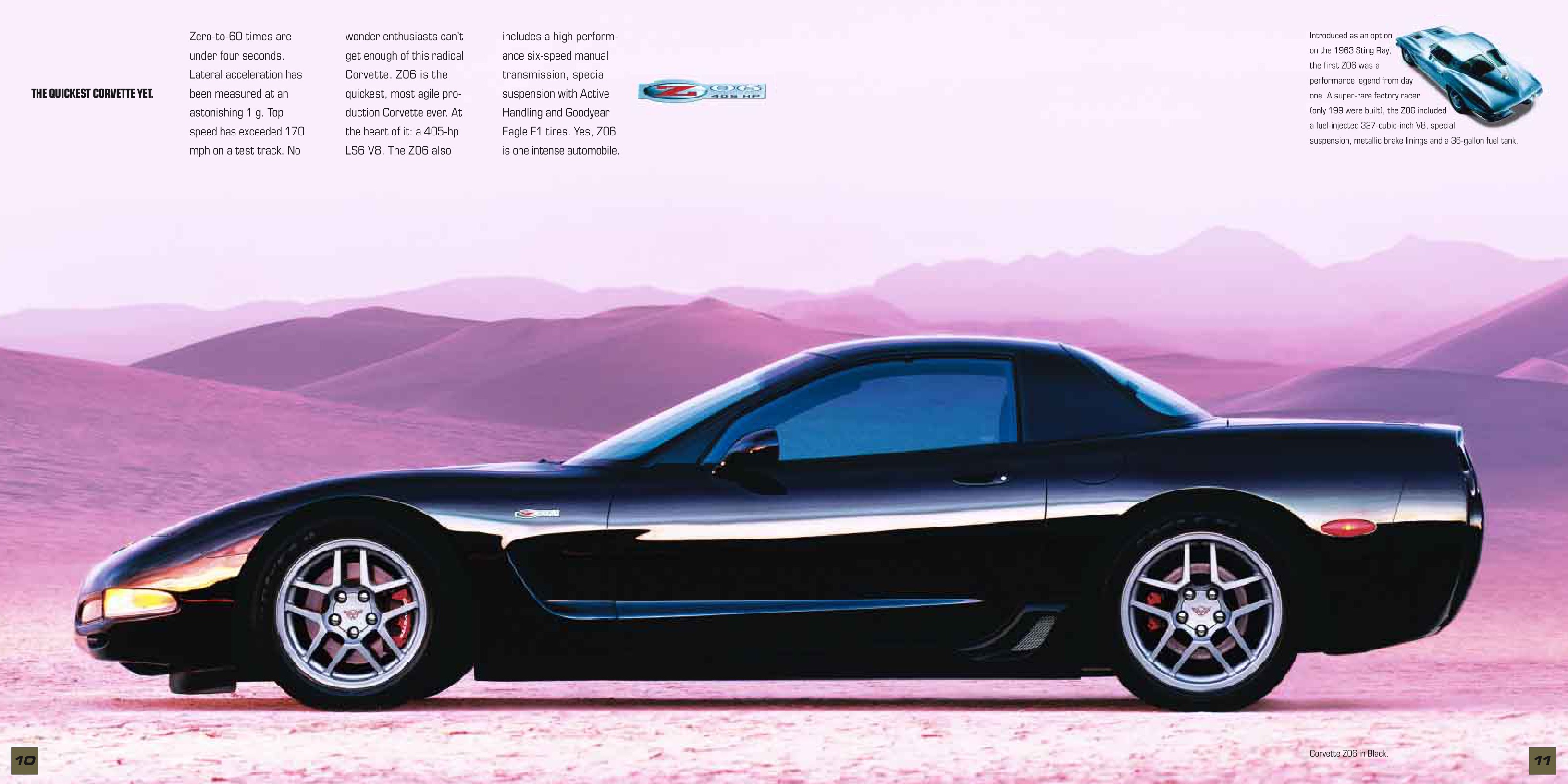 2003 Corvette Brochure Page 2